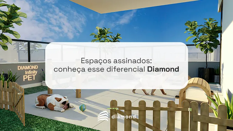 O Diamond Infinity dispõe de um espaço pet exclusivo