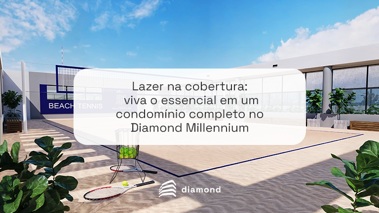 Quem gosta de lazer na cobertura vai se impressionar com o Diamond Millennium