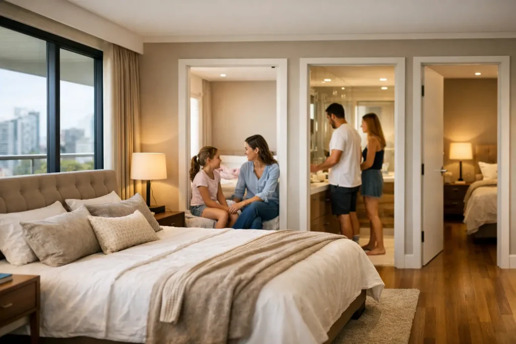 Apartamento com 3 suítes para família vale a pena?
