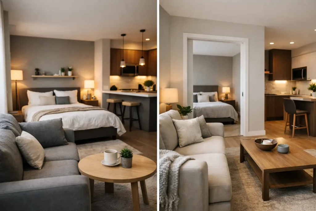 Diferença entre studio e apartamento