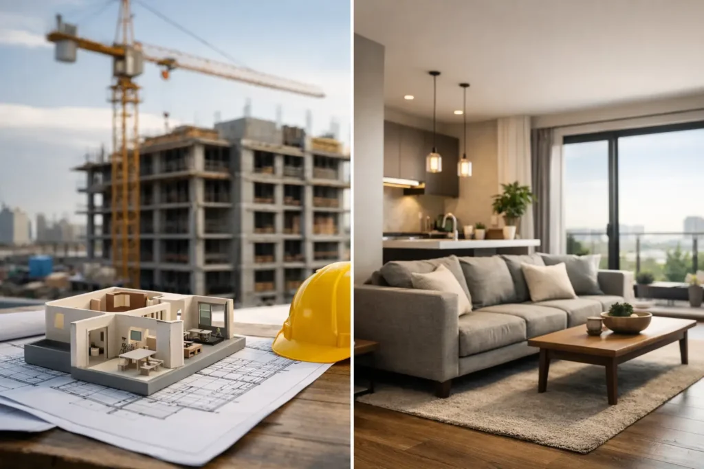 Imóvel na planta ou pronto: qual compensa?