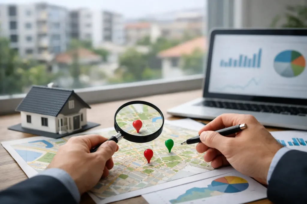 Como analisar localização residencial